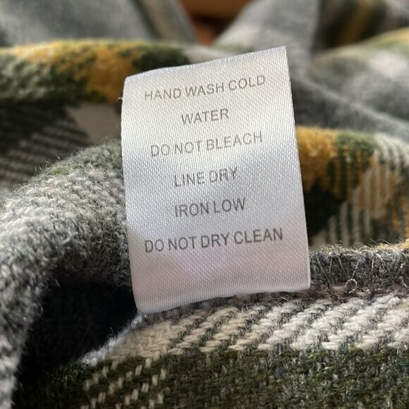 Doo B Doo B Plaid Shacket Shirt Jacket Size Small - Picture 7 of 7